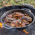 Cast Iron Dual-Handle Pan