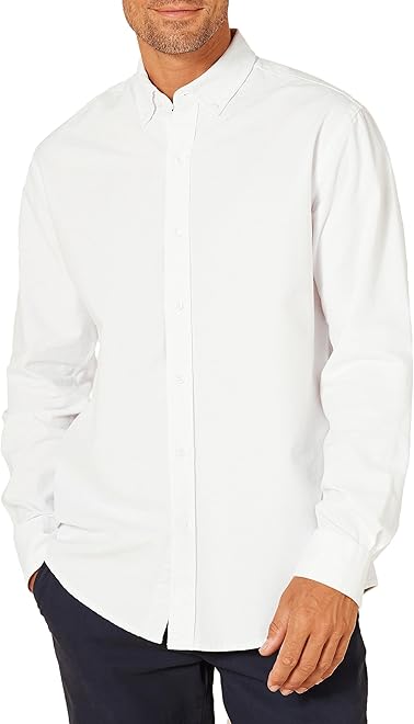Men's Long-Sleeve Oxford Shirt
