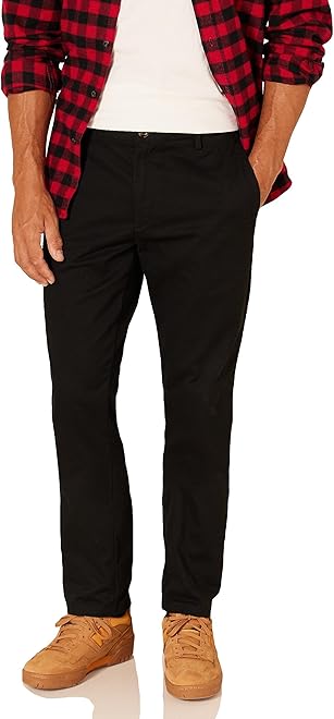 Men's Slim-Fit Wrinkle-Resistant Flat-Front Chino Pant