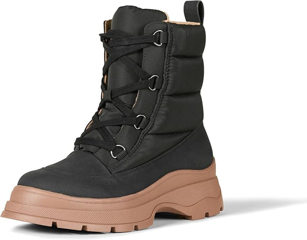 Women's Lace Up Puffer Snow Boots