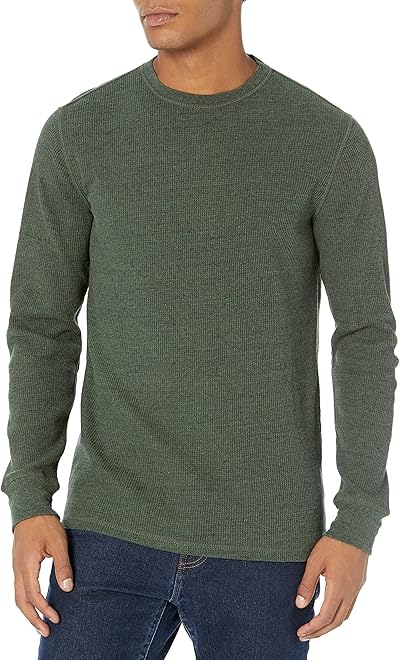 Men's Long Sleeve Waffle Shirt