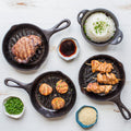 Round Cast Iron Grill Pan