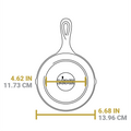 Round Cast Iron Grill Pan